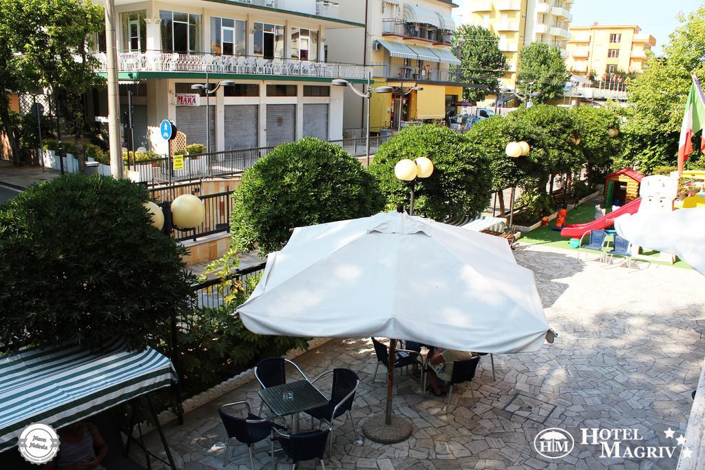 Hotel Magriv Rimini Exterior foto